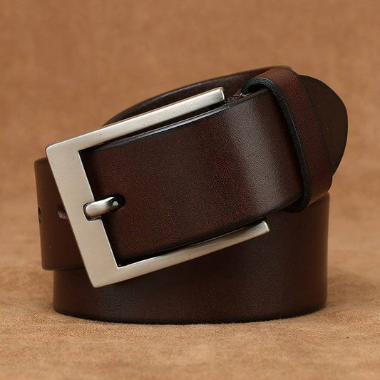 mens leather dress belt
