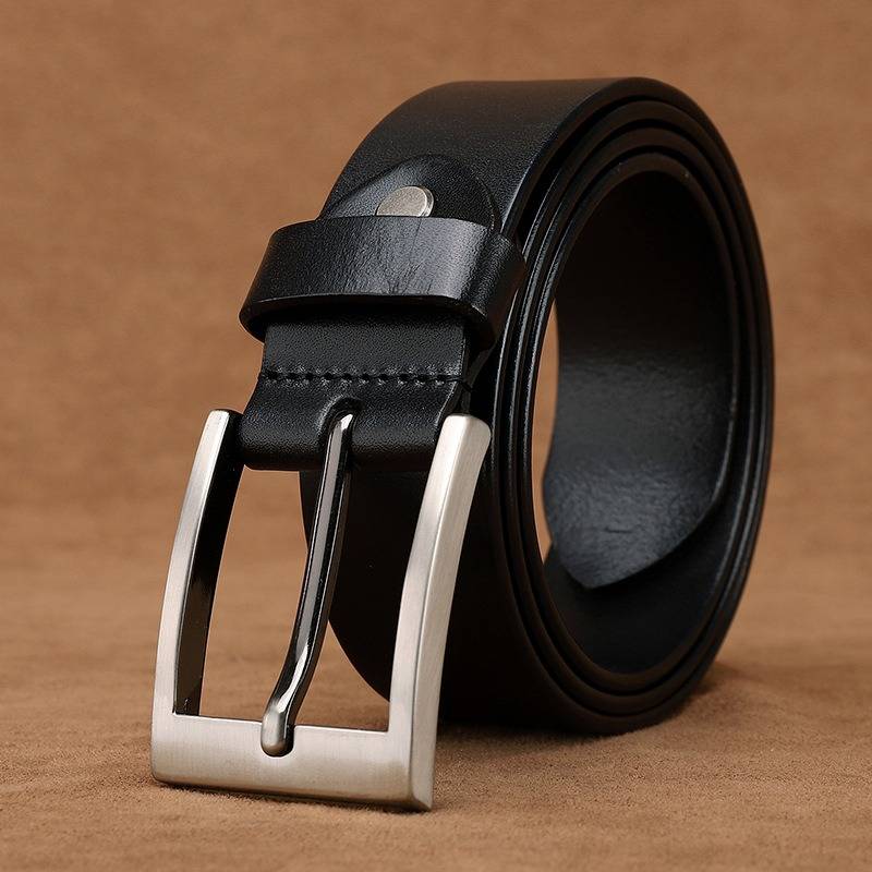 mens leather dress belt 