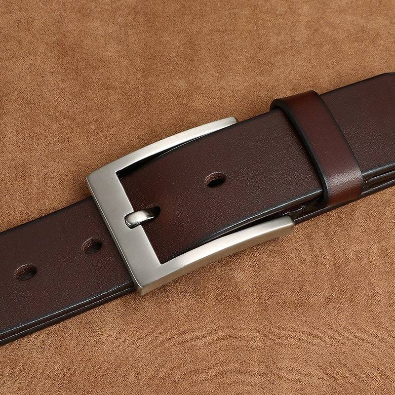 mens leather dress belt