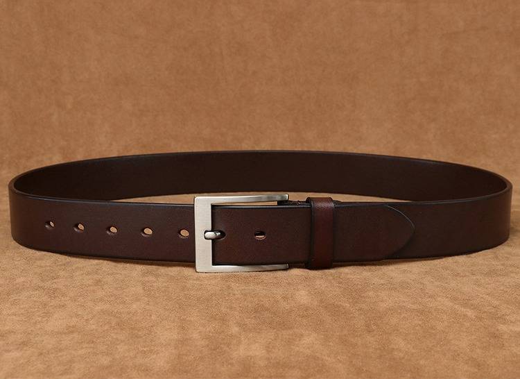 mens leather dress belt