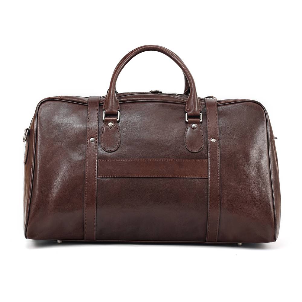 mens leather duffle bag