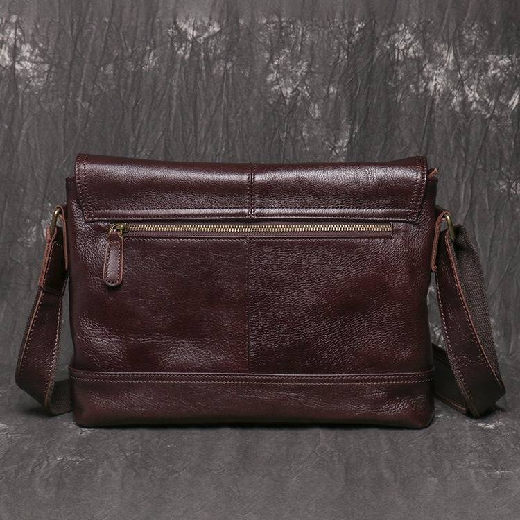 mens leather messenger bag 