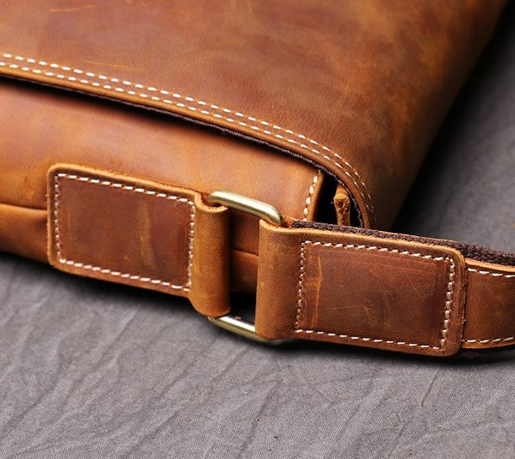 mens leather messenger bag 