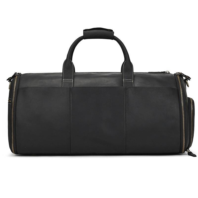 mens leather travel bag