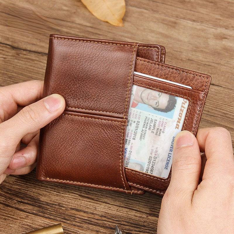 mens leather wallet