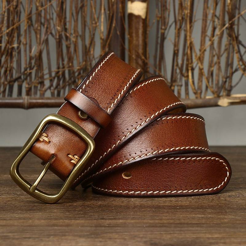 mens tan belt 