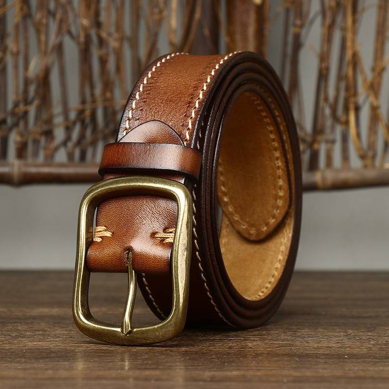 mens tan belt 