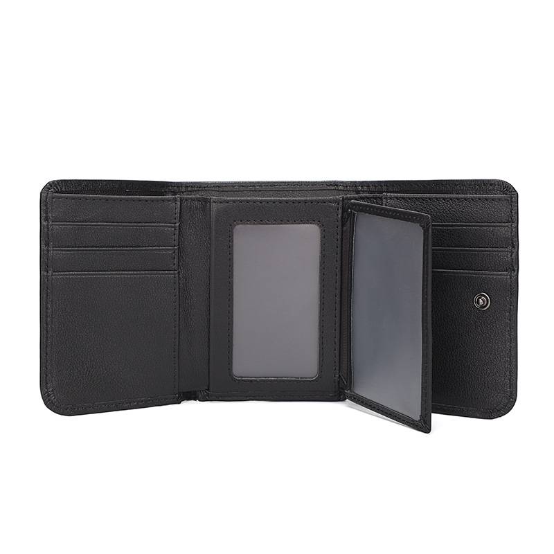 mens trifold leather wallet