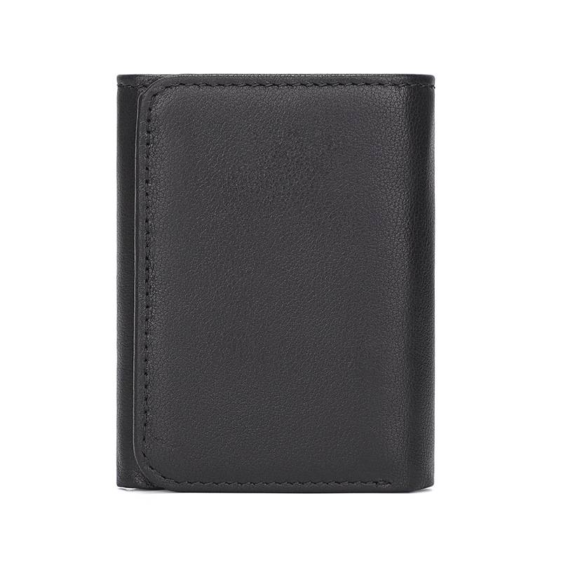 mens trifold leather wallet