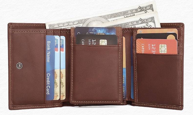 mens trifold wallet