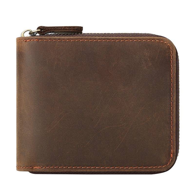 mens wallet with zipper 