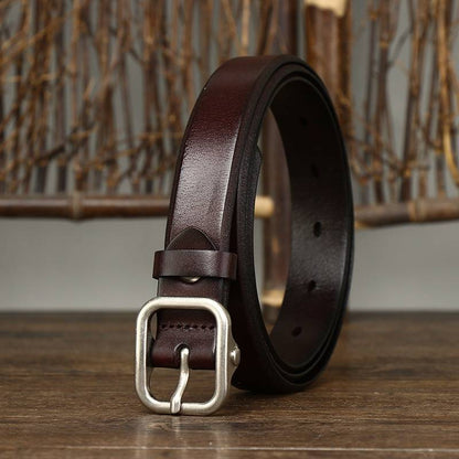 skinny leather belt womens