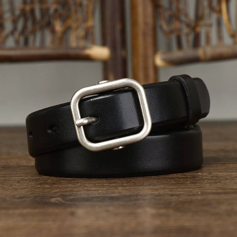 skinny leather belt womens