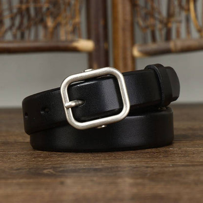 skinny leather belt womens