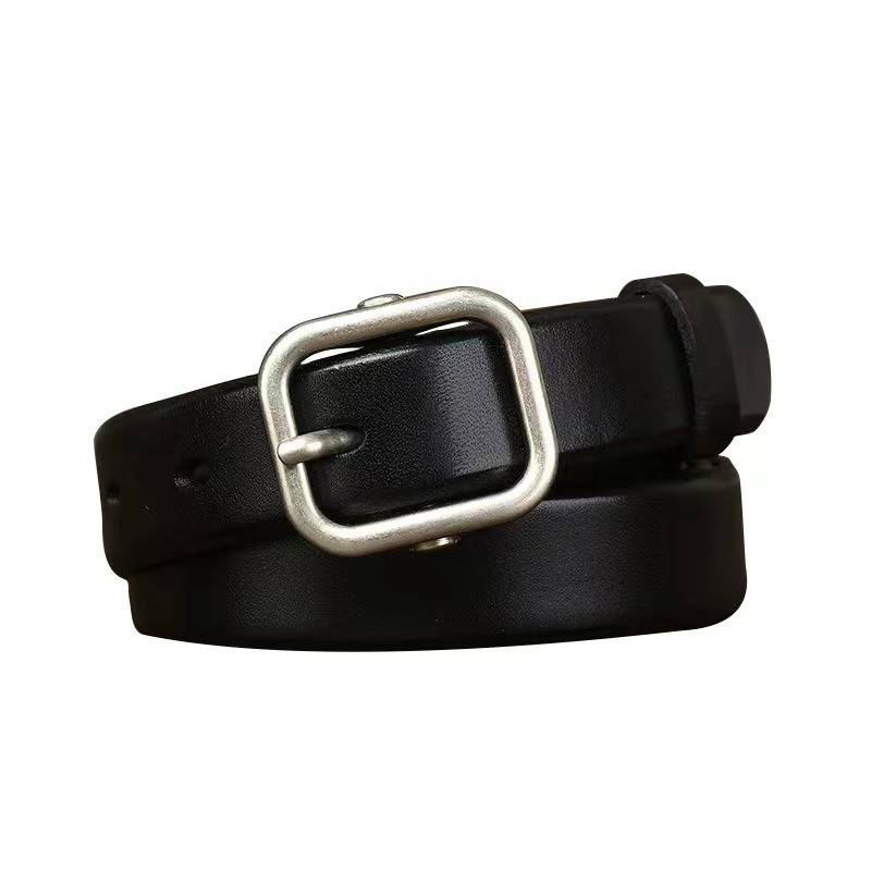 skinny leather belt womens