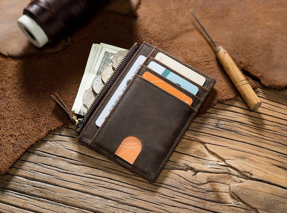 slim credit card holder 