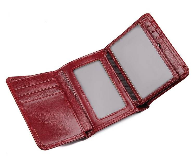 trifold leather wallet mens