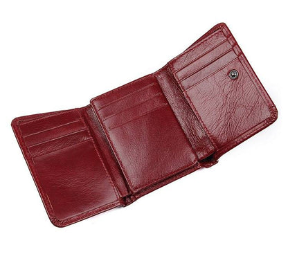 trifold leather wallet mens