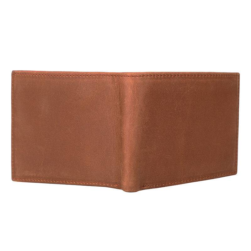 Minimalist Men Leather Bifold Wallet