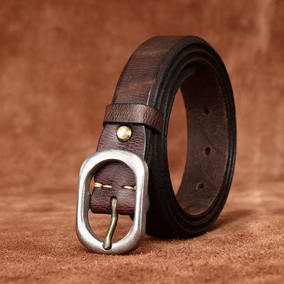 womens genuine leather belts 