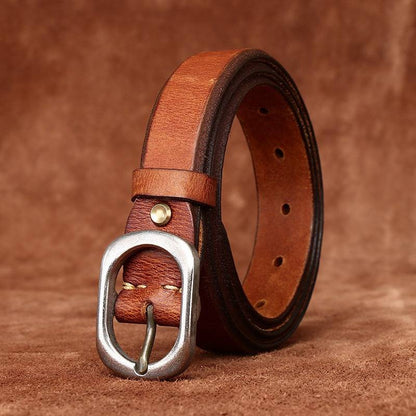 womens genuine leather belts