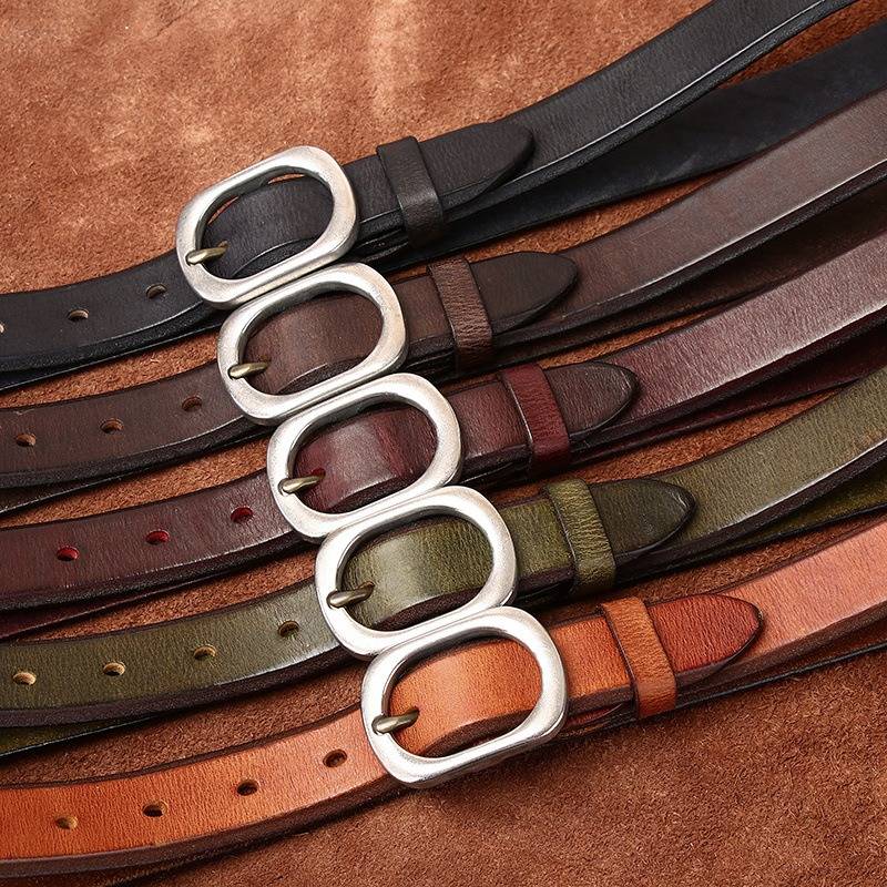 womens genuine leather belts 