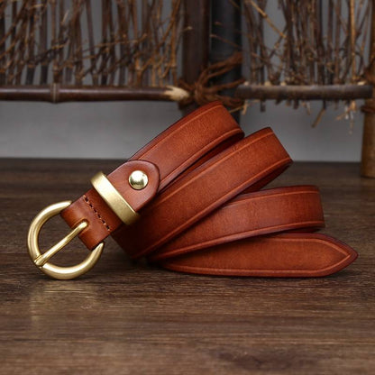 womens leather belt