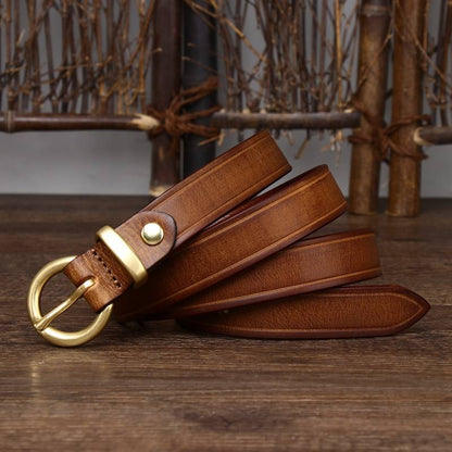 womens leather belt