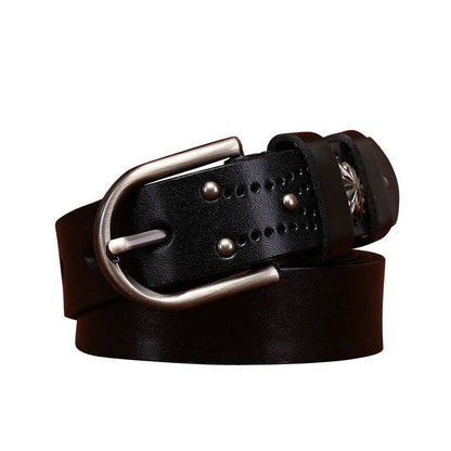 womens leather belts for jeans