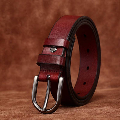 womens leather belts for jeans 