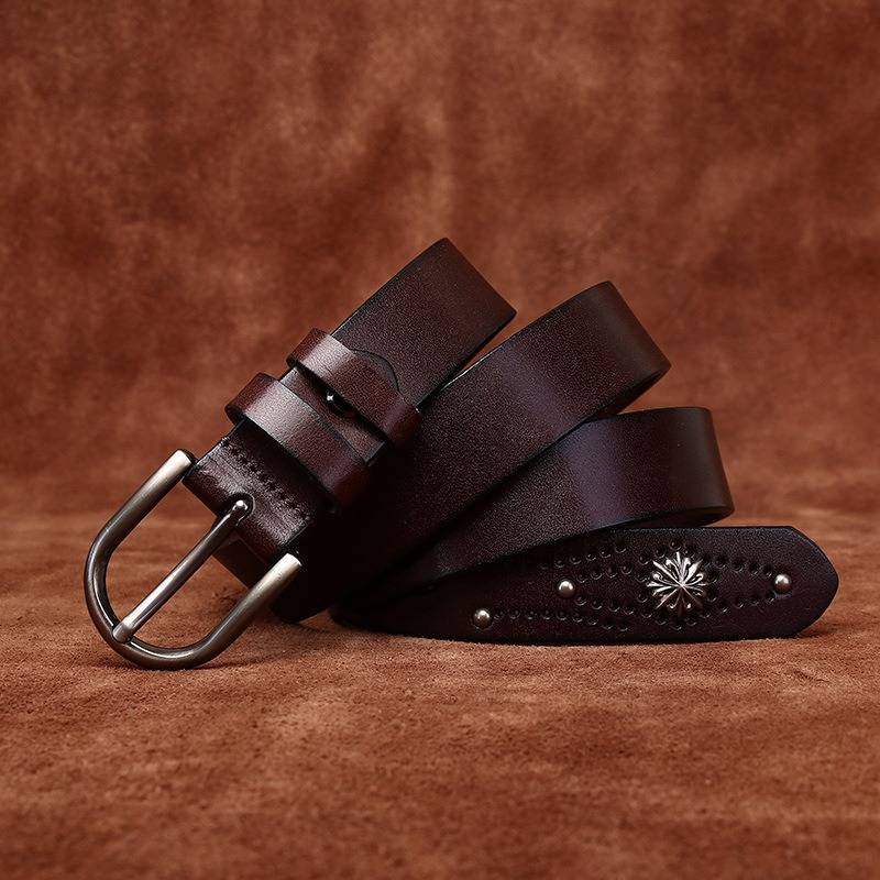 womens leather belts for jeans