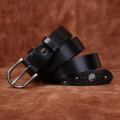 womens leather belts for jeans