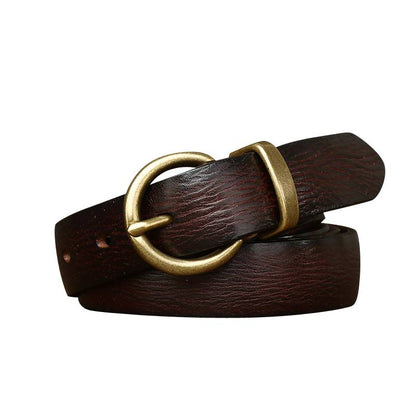 womens leather belts for jeans 