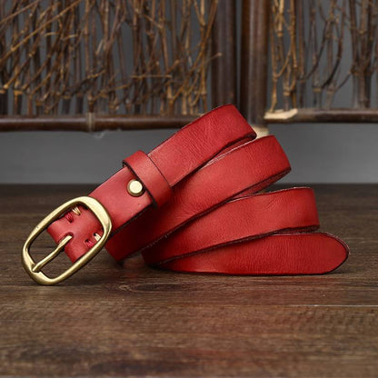 womens leather belts for jeans