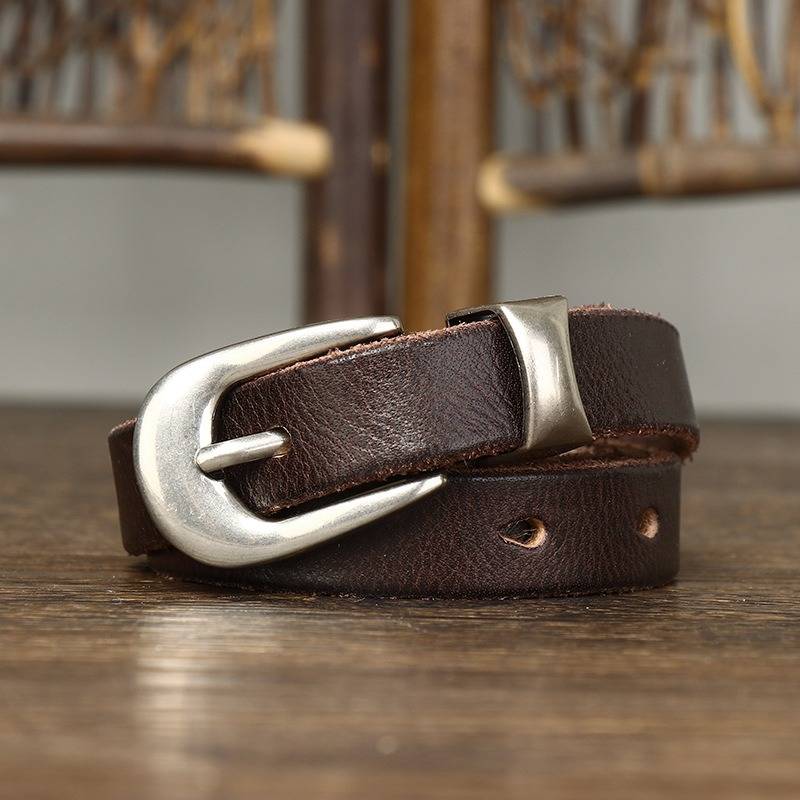 womens leather belts for jeans