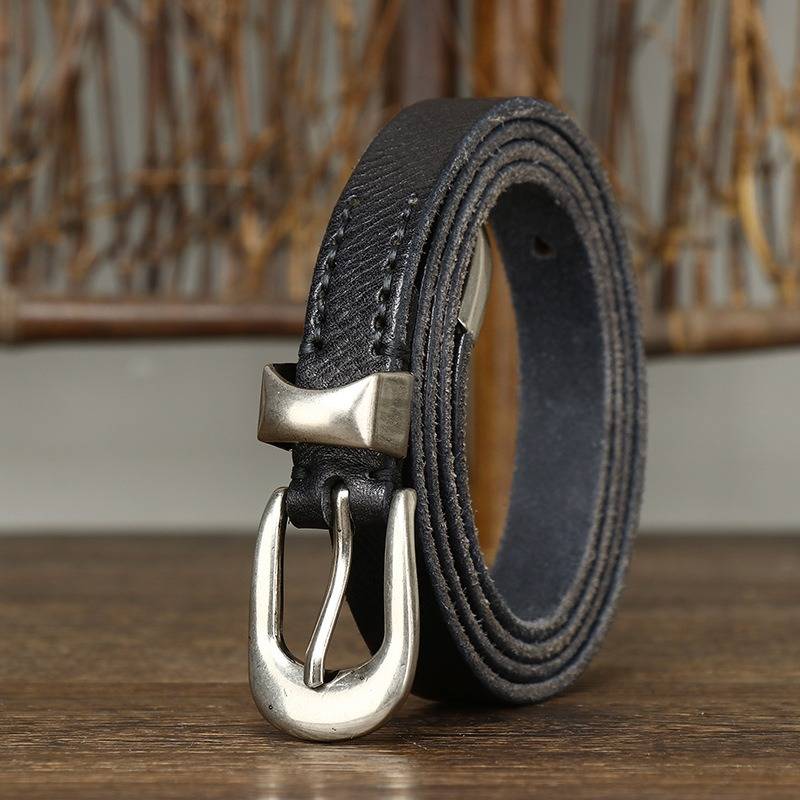 womens leather belts for jeans