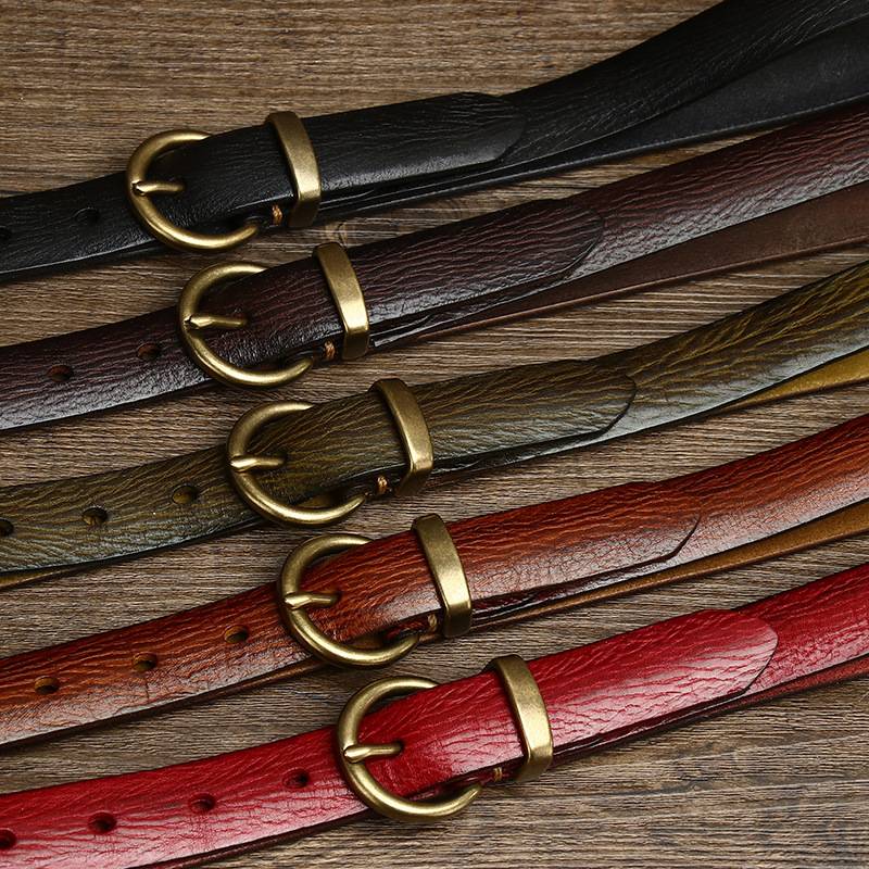 womens leather belts for jeans