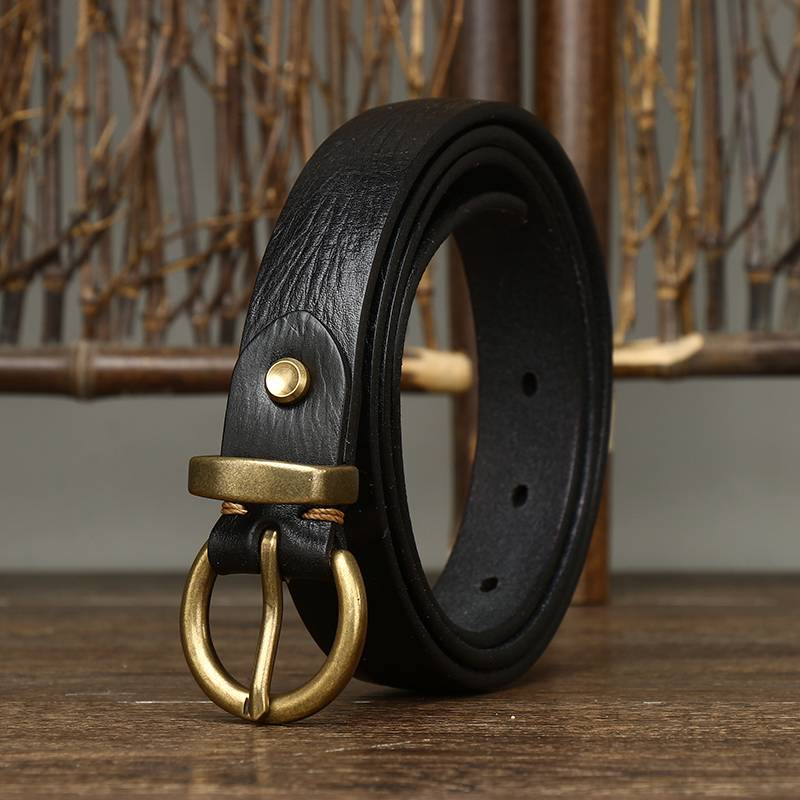 womens leather belts for jeans 