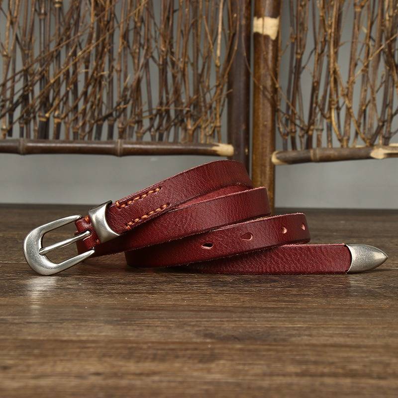 womens leather belts for jeans