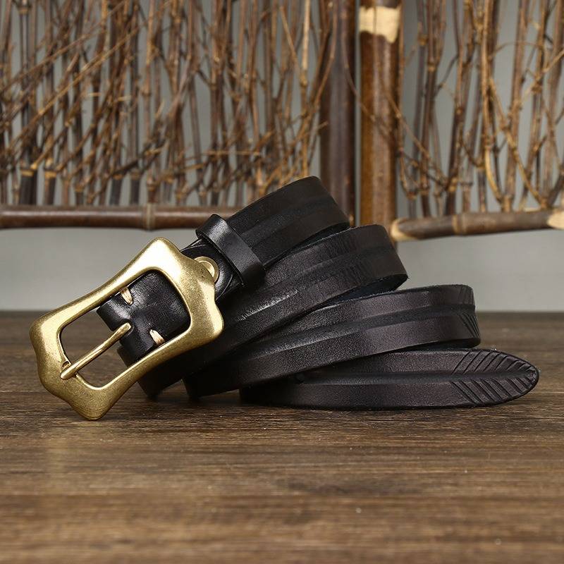 womens leather belts for jeans