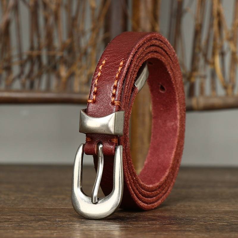 womens leather belts for jeans